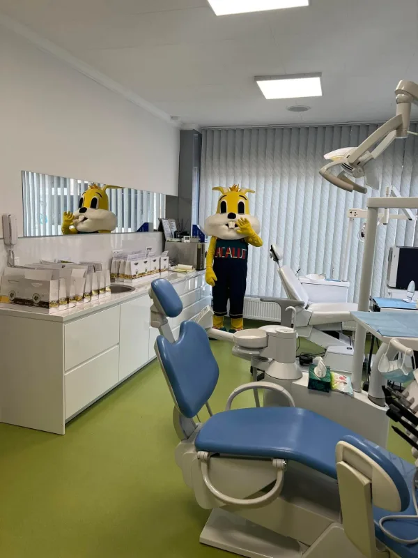 Radni prostor ordinacije sa stomatološkom stolicom