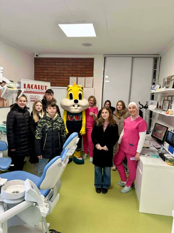 Grupna posjeta ordinaciji uz maskotu